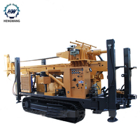 Machine de forage de forage diesel sur chenilles mobiles de 1000m pour la roche