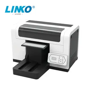 Mini UV Printer A3 A4 Digital Flatbed Printer Direct To Garment Phone Cell Katun Wol LED UV Printer Mesin