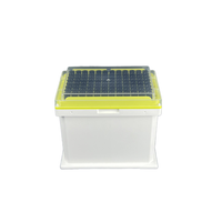 Pointes de pipette robotique compatibles Te-can Workstation, support en forme de I, pointes noires et transparentes 50ul 200ul 1000ul