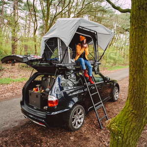 Tente de toit souple automatique pour <span class=keywords><strong>camping</strong></span> en plein air, équipement de <span class=keywords><strong>camping</strong></span> pour SUV, la plateforme peut être utilisée de manière autonome - Product Image 3