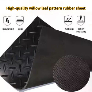 Duonik Factory Supply Abrasion Resistant Perforated Anti Skid <strong>Rubber</strong> <strong>Slab</strong> for Industrial Floor - Product Image 2