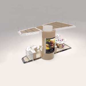 Quiosco cosmético interior de gama alta Nuevo escaparate de exhibición cosmético de muebles de maquillaje personalizado a la venta - Product Image 6
