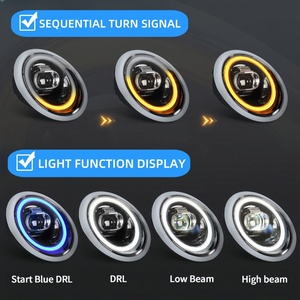 Phares avant à Led d'usine pour Bmw 2001-2007 <span class=keywords><strong>Mini</strong></span> <span class=keywords><strong>Cooper</strong></span> R50 R53 R52 - Product Image 6