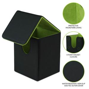 Caja de Cartas Profesional de PVC Personalizada para Juegos de Mesa y MTG con Diseño Flip - Product Image 3