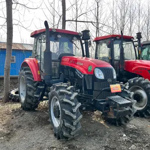 Sell second-hand China YTO LX 1504 150 HP 4WD wheeled tractor at a low price