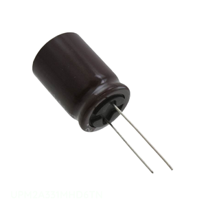 ตัวเก็บประจุแบบ Through Hole รุ่น UPM2A331MHD6TN ของผู้ผลิต 330 ยูเอฟ คาปาซิเตอร์อะลูมิเนียม 330UF 20% 100V แบบ Radial - Product Image 1