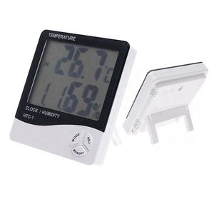 Bán chạy nhất kỹ thuật số Lager màn hình nhiệt kế hygrothermograph thermohygrometer với gấp chân cho các phép đo nhiệt độ - Product Image 1
