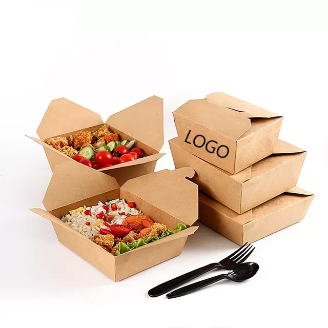 Restoranlar ve aile yemekleri için en pratik tek kullanımlık yemek kabı paket kutusu