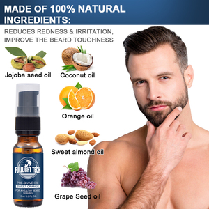 OEM Protect Huile de <span class=keywords><strong>rasage</strong></span> lissante pour la peau 15 ml Huile de barbe biologique au bois de santal Huile de pré-<span class=keywords><strong>rasage</strong></span> pour hommes - Product Image 3