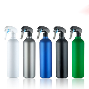 Wholesales 250ml 300ml 500ml 17oz Matte Color Alcohol Room Home Plastic PET Cif Water Plastic Fine Mist Spray Bottle