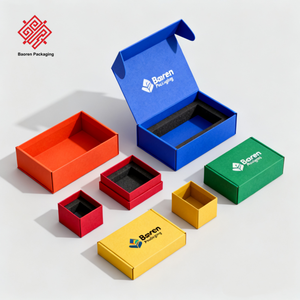 Baoren, dossiers écologiques haut de gamme personnalisables en couleur, recyclables, pour emballages de chocolats de luxe, bougies, nouveau-nés - Product Image 3