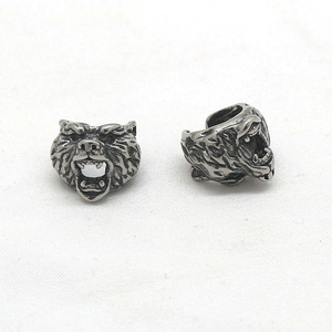 Yunnique – boucles d'oreilles en forme de tête de loup, en acier inoxydable, en forme d'animal, bijoux pour hommes et femmes - Product Image 5