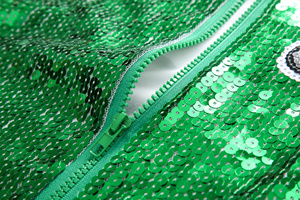 High Quality Game Day Philadelphia Eagle <strong>Silver</strong> <strong>Sequin</strong> <strong>Jackets</strong> Women Sport Glitter Jersey Eagles <strong>Sequin</strong> <strong>Jackets</strong> - Product Image 3