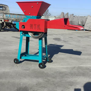 Broyeur de paille pour l'alimentation animale, pour l'agriculture, 220V/380V, acier au carbone, capacité de 2 tonnes/heure, particules de 4-6 mm, pour l'usine de transformation des aliments - Product Image 5