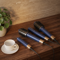 Sèche-cheveux professionnel multifonction 5-en-1 BLDC 1800W, ionique haute vitesse, lisseur et boucleur pour salon et hôtel