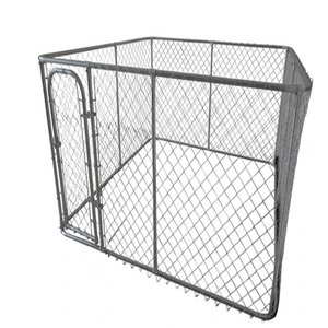 Jaula Metálica para Perros Resistente al Agua con Techo, Corral para Jardín, Casa para Perros, Recinto para Mascotas, Valla con Diseño Animal - Product Image 3