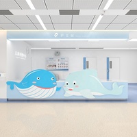 Poste d'infirmière personnalisable en forme de I en acier inoxydable conception de table d'hôpital professionnel de haute qualité pour l'atelier scolaire moderne