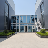 Maison préfabriquée à deux étages en conteneurs détachables, hôtel et villa modulaire de luxe, bâtiment de bureaux, 2 à 3 chambres, 20 à 40 pieds