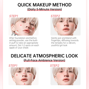 Custom Logo Cloud Mousse Milk Jelly Liquid <b>Blush</b> Long Lasting Color Lock Natural Glow Buildable Cream <b>Blush</b> For Cheeks All Skin - Product Image 5
