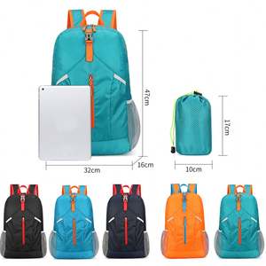 Hot Sales High Quality Lightweight Outdoor Nylon Folding Bag Waterproof <b>Hiking</b> <b>Backpack</b> for Women Men - Product Image 6