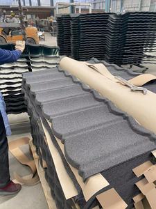 Fabricants de toits chinois Tuile de toit <span class=keywords><strong>en</strong></span> métal enduit de pierre galvanisée ondulée de haute qualité et rentable - Product Image 6