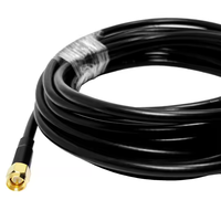 Adaptateur Jack femelle de type N vers prise mâle SMA, câble d'extension coaxial RF à faible perte RG58 RG223 195 240 200 5.8GHz, assemblage de câble Pigtail