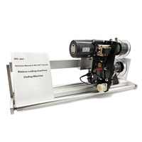 Imprimante numérique automatique à chaud DH-241 pour date et code, machine de codage d'occasion avec emballage en bois pour les industries de la restauration