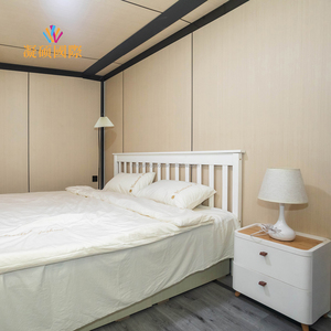Casa <span class=keywords><strong>Container</strong></span> di Lusso a Due Piani Completamente Arredata, Villa Capsula Pieghevole da 40 Piedi per Esterni - Product Image 4