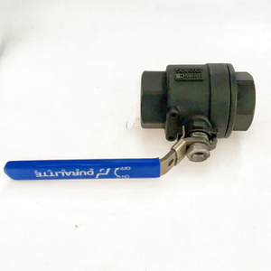 Válvula de bola KASIN 2006 <span class=keywords><strong>WCW</strong></span> serie alta presión 2000PSI acero al carbono 2PC - Product Image 4