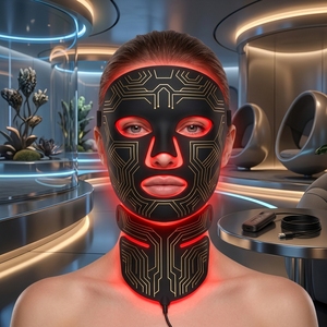 Máscara Facial de Rejuvenecimiento de la Piel con Luz Infrarroja NIR EYCO, Máscara LED para el Cuidado de la Piel, Dispositivo de Belleza LED, Máscara LED para el Cuidado Facial - Product Image 1