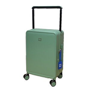 Nuova Valigia Trolley 2026 con Ruote Girevoli Centrali Larghe, Ammortizzanti e Freno, Stile Retrò Unisex, 20/24 Pollici, in PC, per Viaggi - Product Image 5