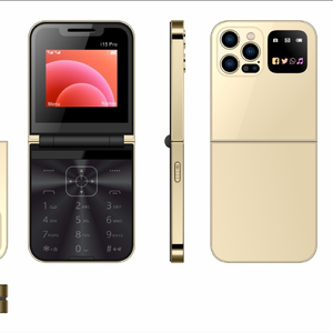 Telefono <span class=keywords><strong>Cellulare</strong></span> I15 Integrato Dual SIM Non Smart a Conchiglia <span class=keywords><strong>con</strong></span> <span class=keywords><strong>Tasti</strong></span> per Anziani 2G Fashion - Product Image 6