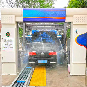 Automatic Electric 9 Brushes Tunnel Brushless Touchless <b>Car</b> <b>Washing</b> <b>Machine</b> with Stainless Steel and 2200W Output - Product Image 2