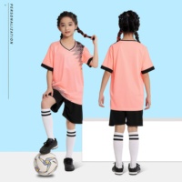 Ensemble de maillots de football personnalisés pour enfants, uniforme respirant pour les rencontres sportives scolaires, les matchs de football et les activités sportives