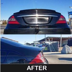 Parti Esterne per Auto, Alettone Posteriore in Fibra di Carbonio per Mercedes Benz Classe <span class=keywords><strong>CLS</strong></span> W219 <span class=keywords><strong>C219</strong></span> 2004-2011, Stile C74 - Product Image 6