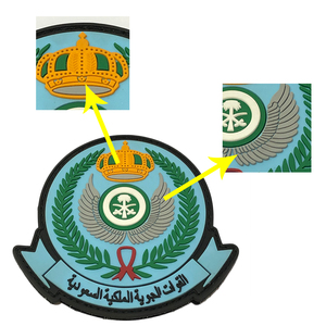 Parches de lujo en 3D, logotipo de marca de goma, parche táctico de Velcro, parches tácticos personalizados, insignia de uniforme con gancho y bucle - Product Image 4