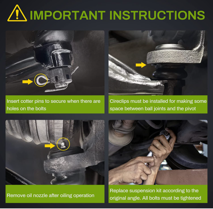 Jeep Adjustable Front Control Arms Antiwear Durable High Temperature Resistant