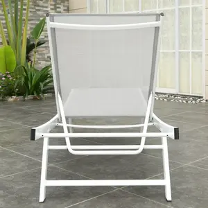 Offre Spéciale moderne <span class=keywords><strong>pliable</strong></span> extérieur méridienne jardin patio meubles en aluminium loisirs chaise longue pour piscine côté plage <span class=keywords><strong>transat</strong></span> - Product Image 6