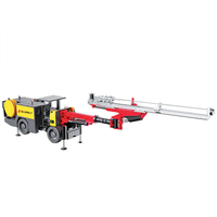 Petit foreuse jumbo électro-hydraulique pour tunnels, forage de puits souterrains et stations hydroélectriques souterraines