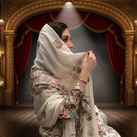 Robe Jalabiya Musulmane Arabe Koweïtienne Makhawer Dubaï 2026 en Polyester Brodé à Motifs Floraux pour l'Aïd, Vente en Gros