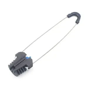 PA-03-SS Manufacturer for Aerial Suspension Anchoring clips for cable installation fixing Fiber Optic clamp