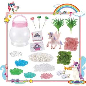 Light up Unicorn Terrarium Kit for Kids Birthday Unicorn <strong>Toys</strong> Arts &amp; Crafts Kits STEM <strong>Garden</strong> <strong>Toys</strong>