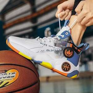 Chaussures de basketball montantes pour hommes 2026 – Nouvelles baskets de sport printemps/automne imperméables et respirantes en cuir véritable – Direct Usine - Product Image 5