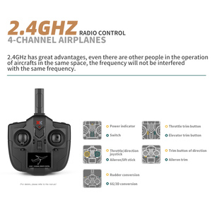 Hot Wltoys A260 RC Tàu Lượn <span class=keywords><strong>4</strong></span> Kênh Epp Máy Bay Máy Bay Chiến Đấu Đài Phát Thanh Điều Khiển Máy Bay 2.4Ghz F8F Máy Bay Chiến Đấu RTF Dễ Dàng Để Điều Khiển Cho Trẻ Em - Product Image 5