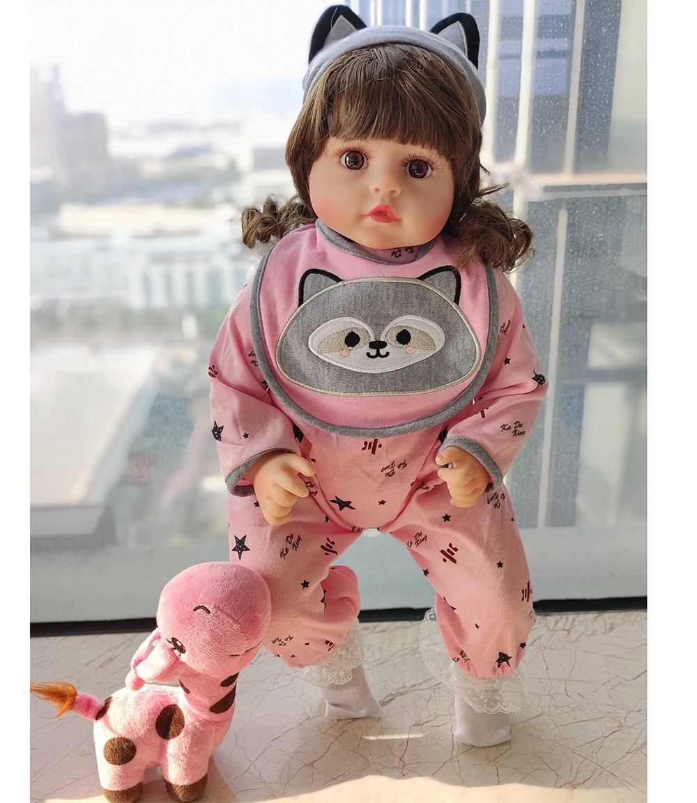 R & Bミニラブリーリボーンベビードール全身シリコン18インチ