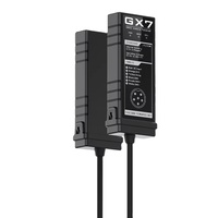 Traceur GPS Mini Étanche Bluetooth GX7 avec Application PC et Android, Localisateur Anti-Perte, Carte Urbaine en Temps Réel, Démarrage Moteur à Distance, Cloud
