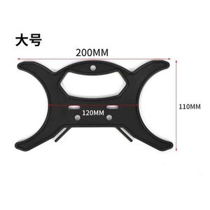 Enrouleur de ligne de pêche 200 mm 110 mm grande taille pour la pêche en eau douce et en mer, outil manuel pour moulinet - Product Image 1
