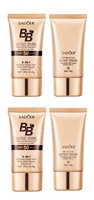 Oem Sadoer 40g Warna Lvory SPF50+ PA+++ Krim BB Pelembap Anti Air dengan Ekstrak Siput Emas, Krim Penutup Noda