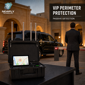 Système de détection de drones <span class=keywords><strong>DJI</strong></span> AUTEL FPV WiFi 10km Alarme de position du pilote Périphérique de prison Portable RF - Product Image 1