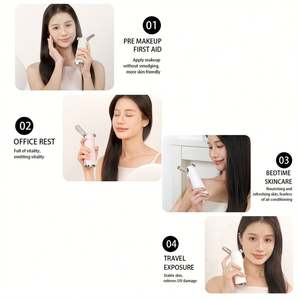 Pulvérisateur de brouillard portable NANO pour le rajeunissement du visage Batterie portable USB rechargeable 500mAh Temps de travail de 60 minutes Pulvérisation d'oxygène - Product Image 6